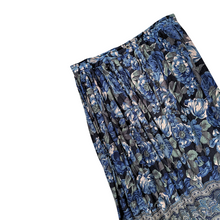 Load image into Gallery viewer, Principles Black and Blue Floral and Paisley Skirt | Large / Extra-Large
