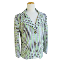 Load image into Gallery viewer, Retro Geometric Printed Blazer | 1970s | Medium
