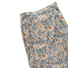 Load image into Gallery viewer, Tabi International Beige and Yellow Floral Print Skirt | Large
