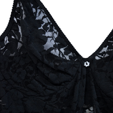Load image into Gallery viewer, Black Lace Underwire Body Suit | 36C
