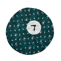 #7 Floral Pool Ball Patch - Mike's Patchwork