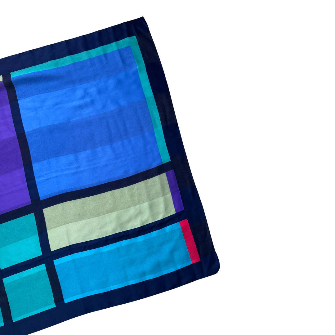 Monique Martin Colour Block Square Scarf