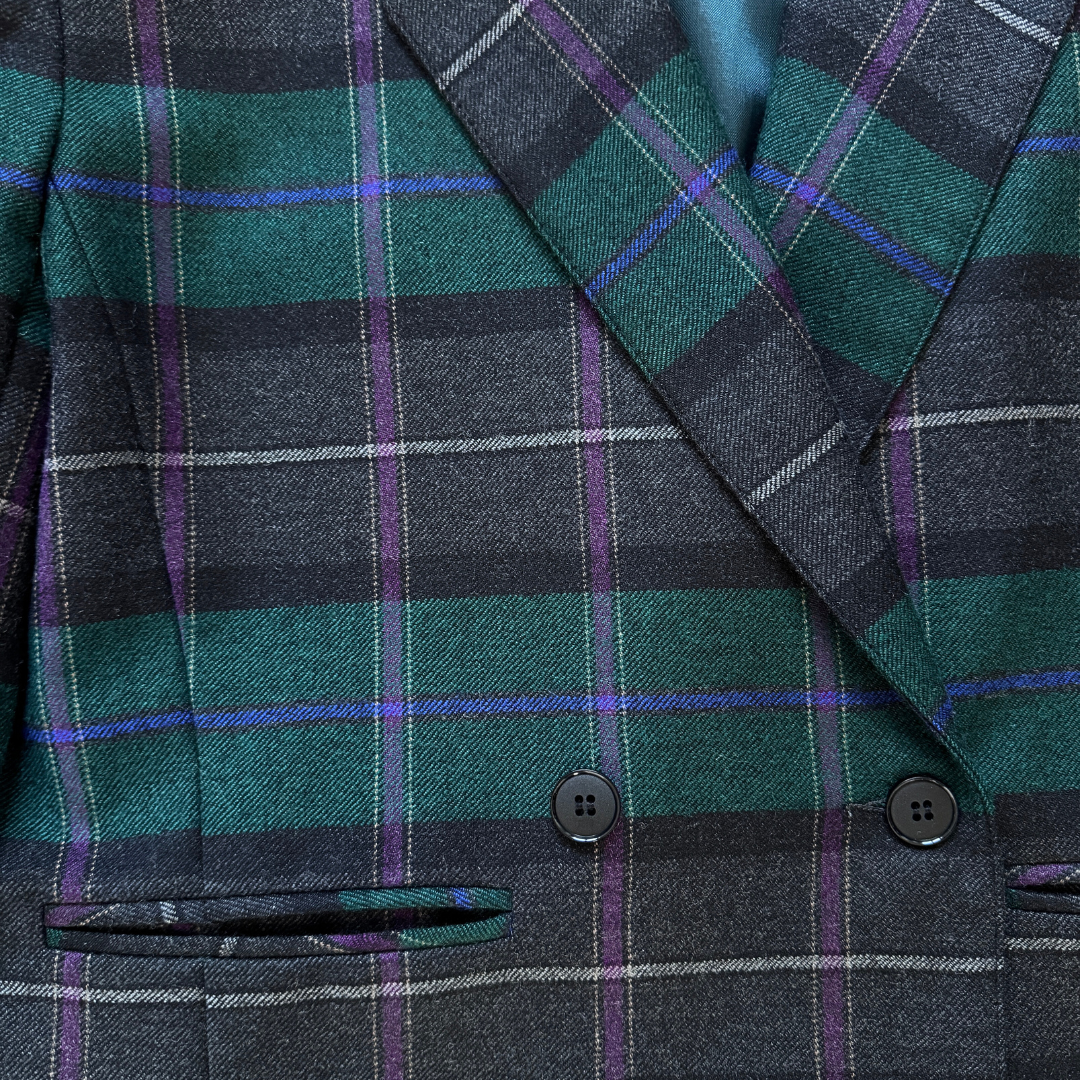 King Street Plaid Blazer | Medium-Large