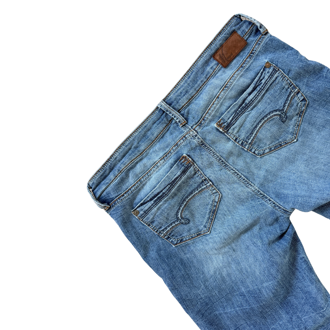 Mavi Jessica Low Rise Bermuda Shorts | 28