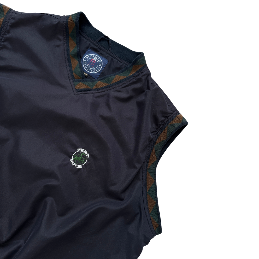 Men's Missisippi Golf Club V-Neck Vest | Large