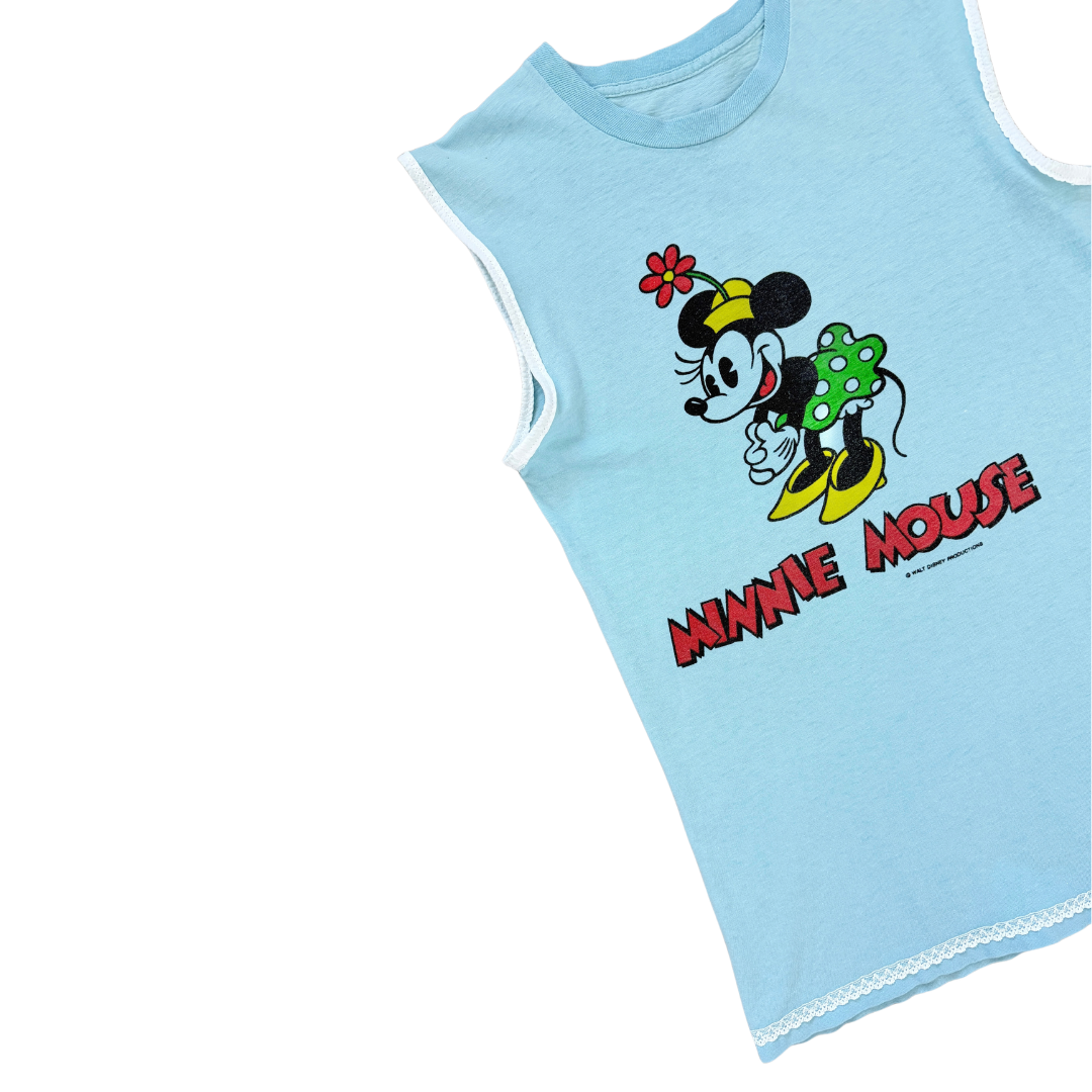 Reworked Vintage Mini Mouse T-Shirt | Small