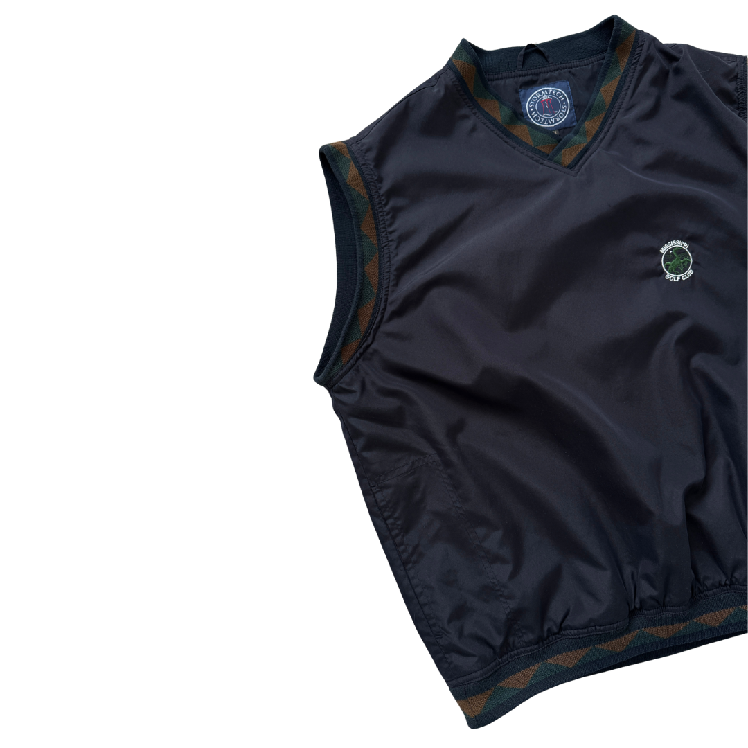 Men's Missisippi Golf Club V-Neck Vest | Large