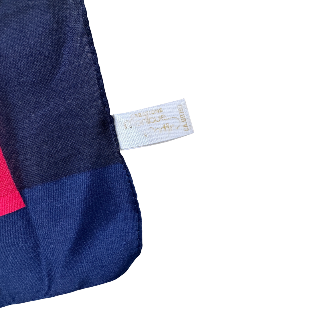 Monique Martin Colour Block Square Scarf