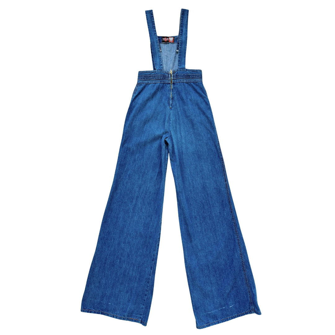 Brand New Generation Medium Wash Denim Overalls / Dungarees | Extra-Small / Small