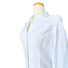 Load image into Gallery viewer, Maryk &amp; Co. Corset Style Long Sleeve Cotton Shirt | Medium

