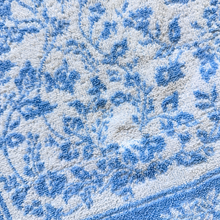Load image into Gallery viewer, Recycled Vintage Blue and White Floral Towel Vest | Large / Extra-Large
