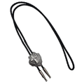 Pewter Wolf Bolo Tie