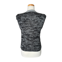 Load image into Gallery viewer, Red and Gray Abstract Print Knit Vest | Large
