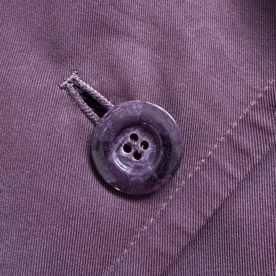 Four Seasons London Mauve Trench Coat | Medium / Large