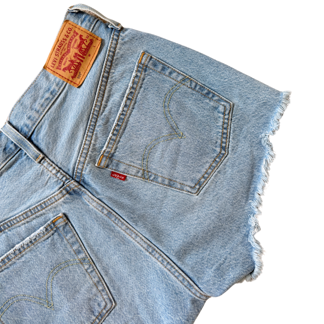 Levi's 501 Cut Off Denim Shorts | 27