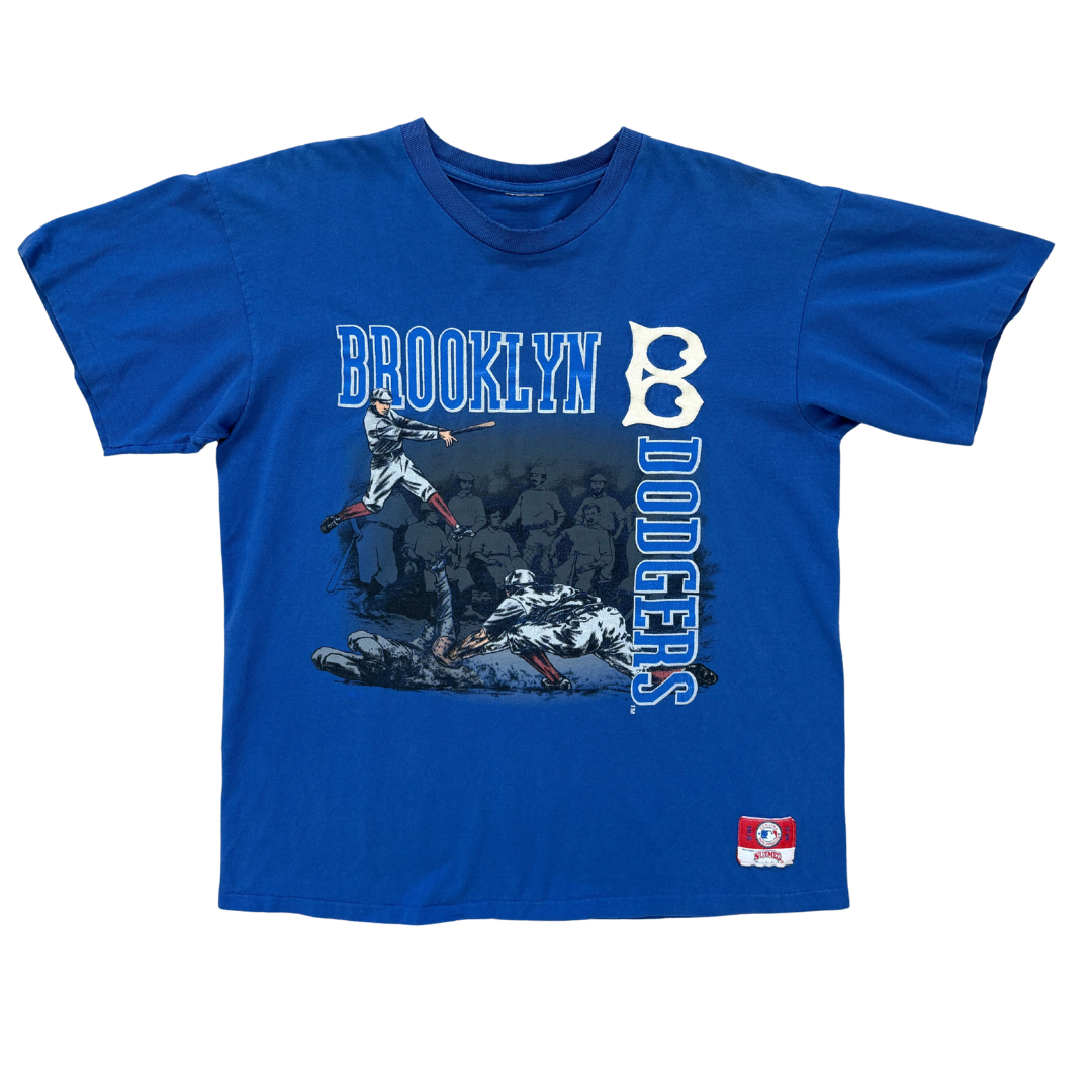 1990s Brooklyn Dodgers Nutmeg - MLB Genuine Merchandise - Made in U.S.A. XL