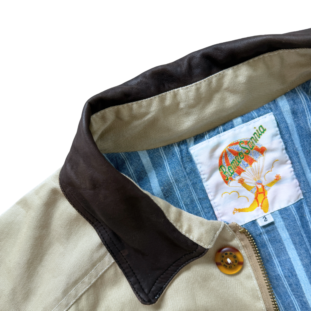Men's Romeo Sannia Canvas Bomber Jacket | Small