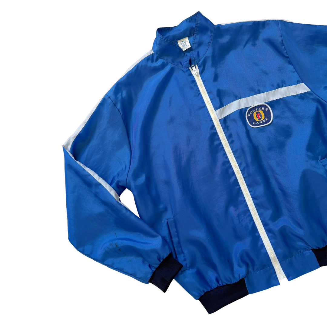Men's Foster's Lager Blue Windbreaker | Large