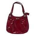 Vintage Y2K Coach Madison Maggie Cherry Red Patent Leather Hobo Bag - Style No H1293-F19705