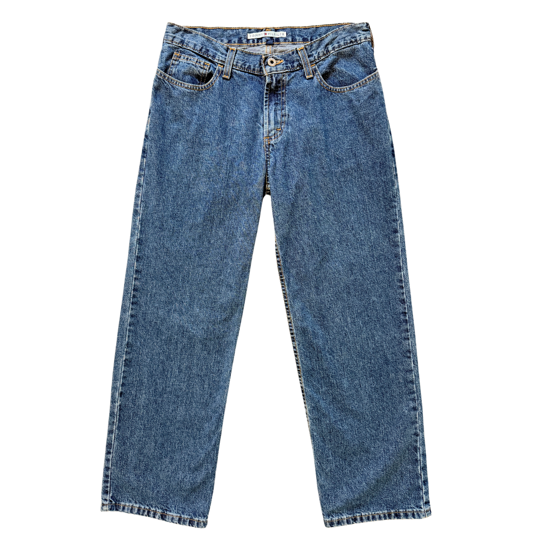 Vintage 1990s Tommy Hilfiger Boyfriend Fit Jeans - Made in Canada Size 6