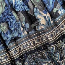 Load image into Gallery viewer, Principles Black and Blue Floral and Paisley Skirt | Large / Extra-Large
