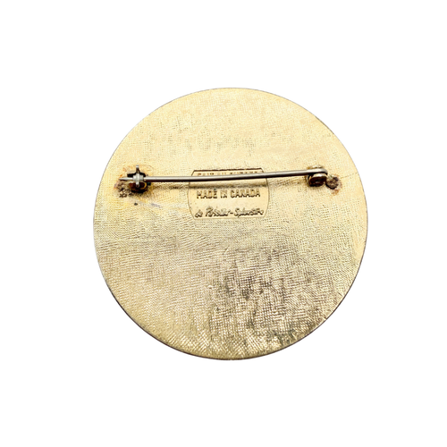 1970s De Passillé-Sylvestre Modernst Star Enamel Statement Brooch