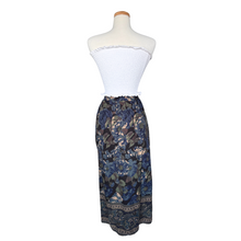 Load image into Gallery viewer, Principles Black and Blue Floral and Paisley Skirt | Large / Extra-Large
