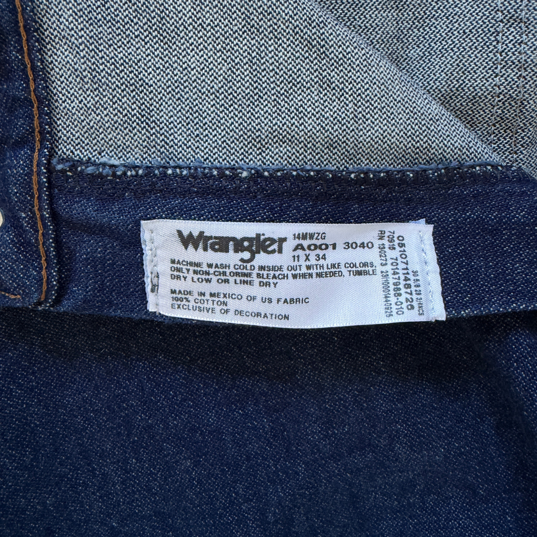 Wrangler Women's Cowboy Cut Slim Fit Jeans (Indigo) | 31 x 34