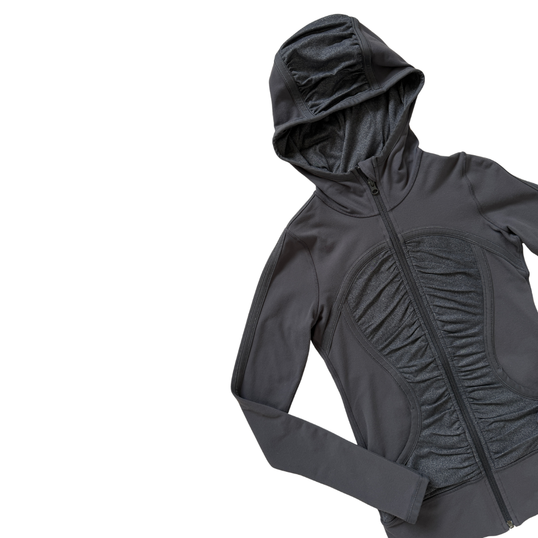 Lululemon Blue-Grey Pure Balance Jacket | 4 (Extra-Small)