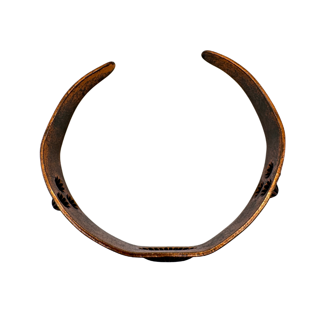 Bell Trading Post Copper Thunderbird Cuff Bracelet