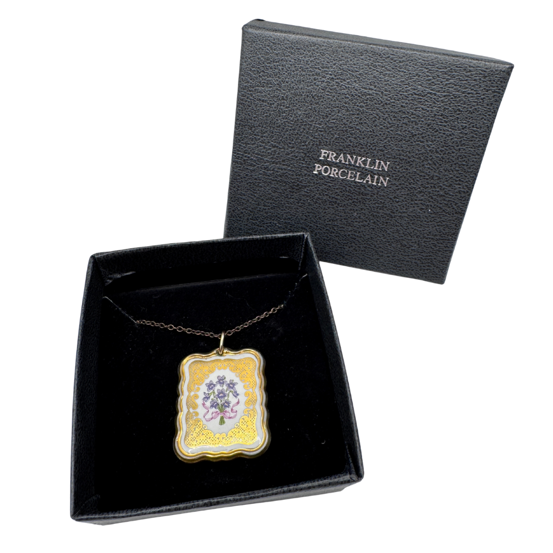 Franklin Porcelain Valentine Necklace