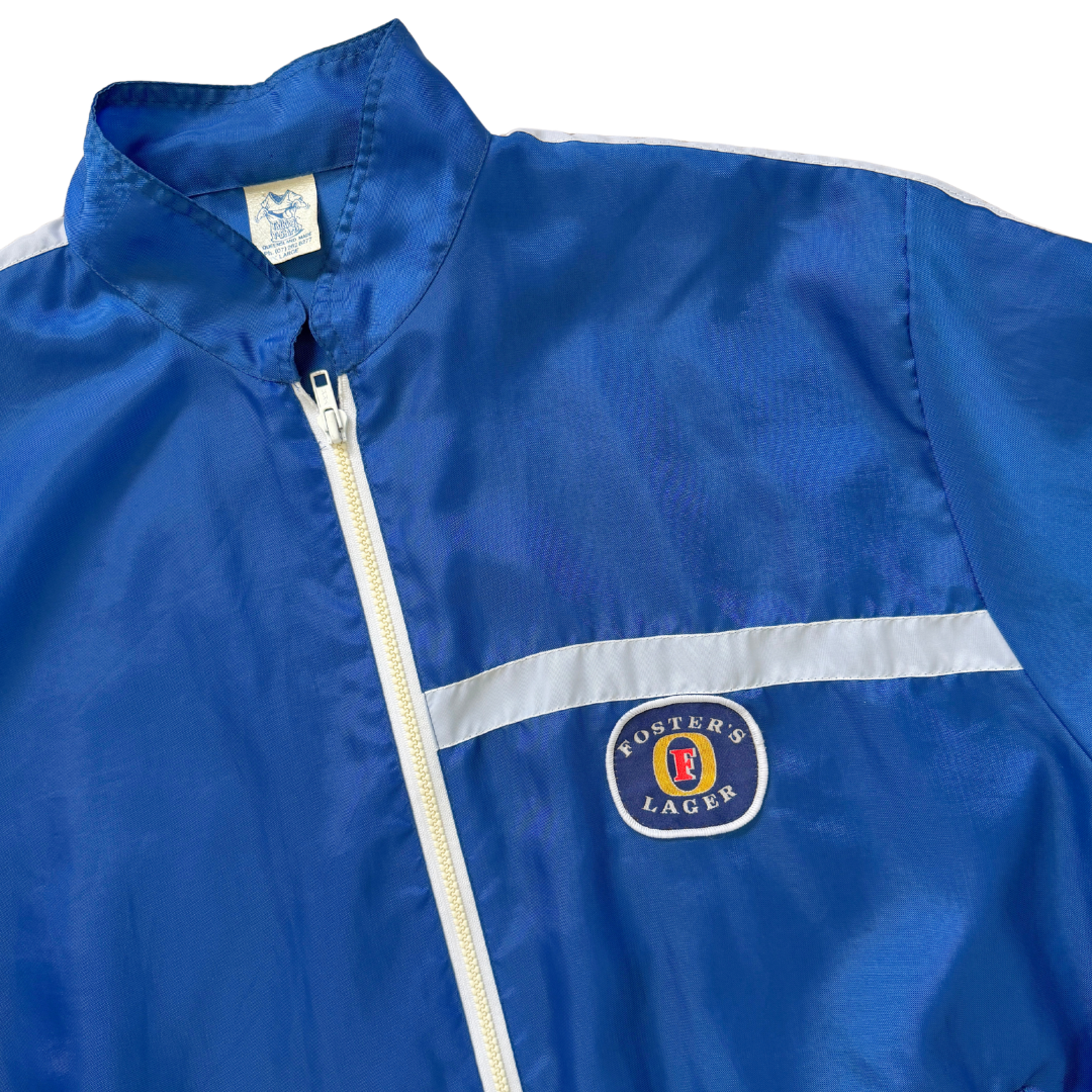 Men's Foster's Lager Blue Windbreaker | Large