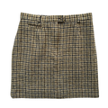 Vintage Y2K Ralph Lauren Wool Houndstooth Mini Skirt | Medium (10)