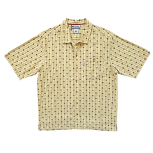 Load image into Gallery viewer, Vintage 1990s Men&#39;s Columbia Sportswear Printed Short Sleeve Button Down Collared Shirt - Large
