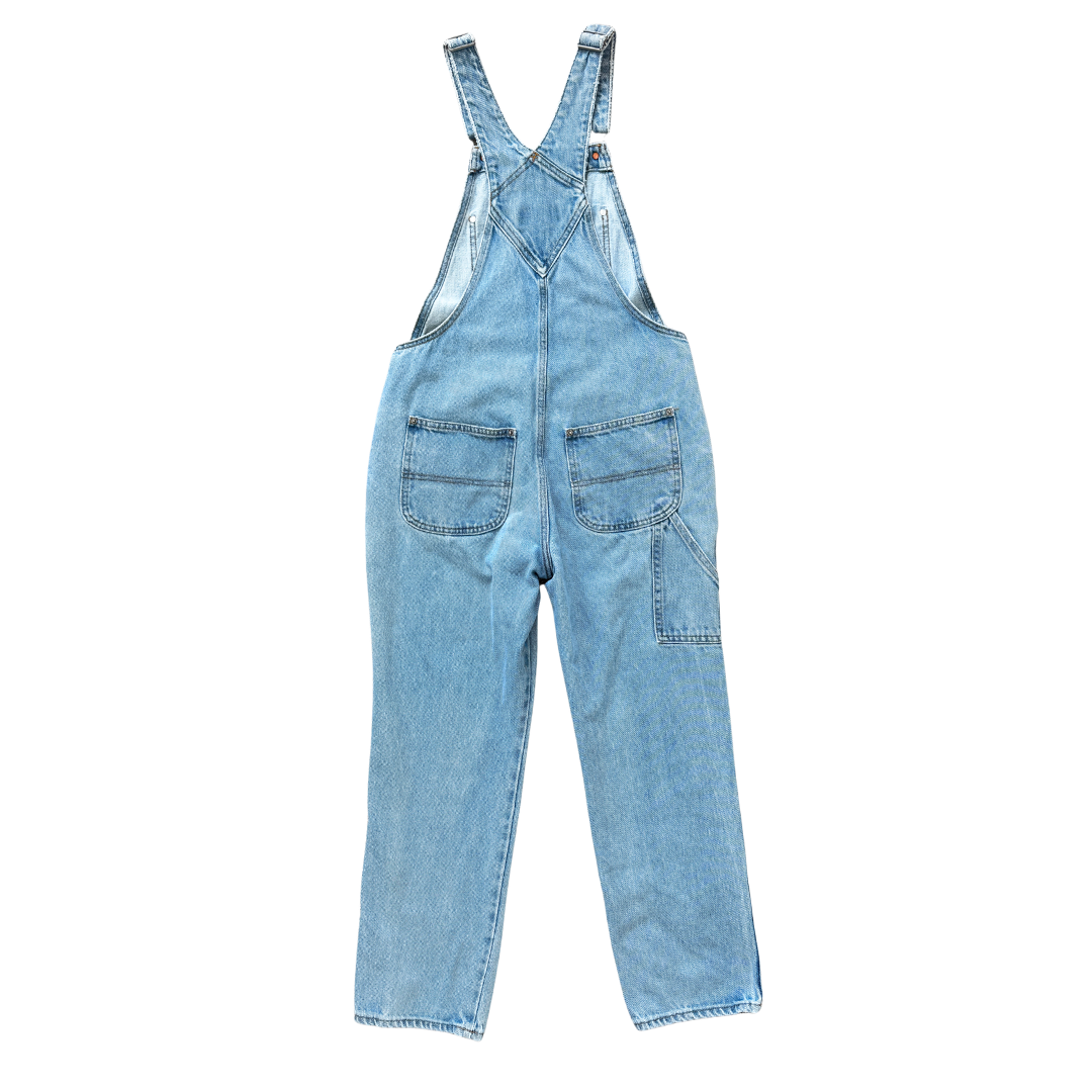Old Navy Light Wash Denim Overalls | Extra-small / Small