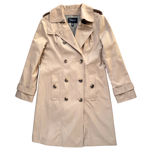 London Fog Khaki Trench Coat - Medium