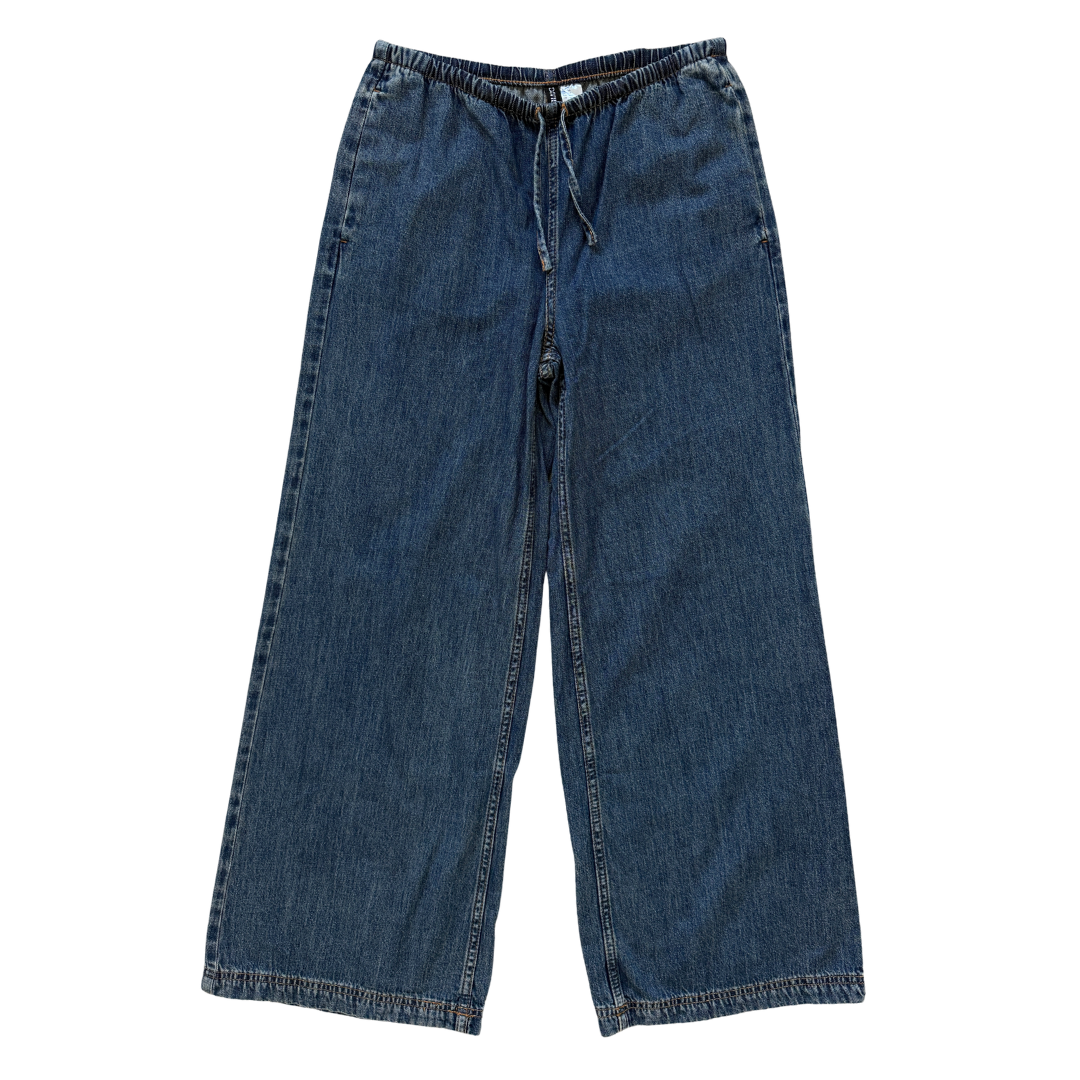 H & M Drawstring Denim Pants | Extra-Small
