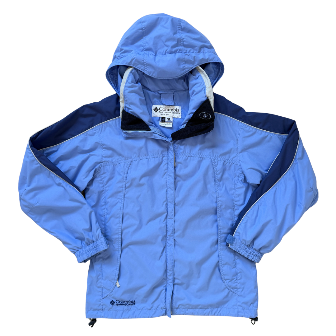 Vintage 90s Y2K Columbia Periwinkle Blue Windbreaker | Medium