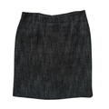 Y2K Banana Republic Dark Grey Check Print Skirt | 6 (Medium)