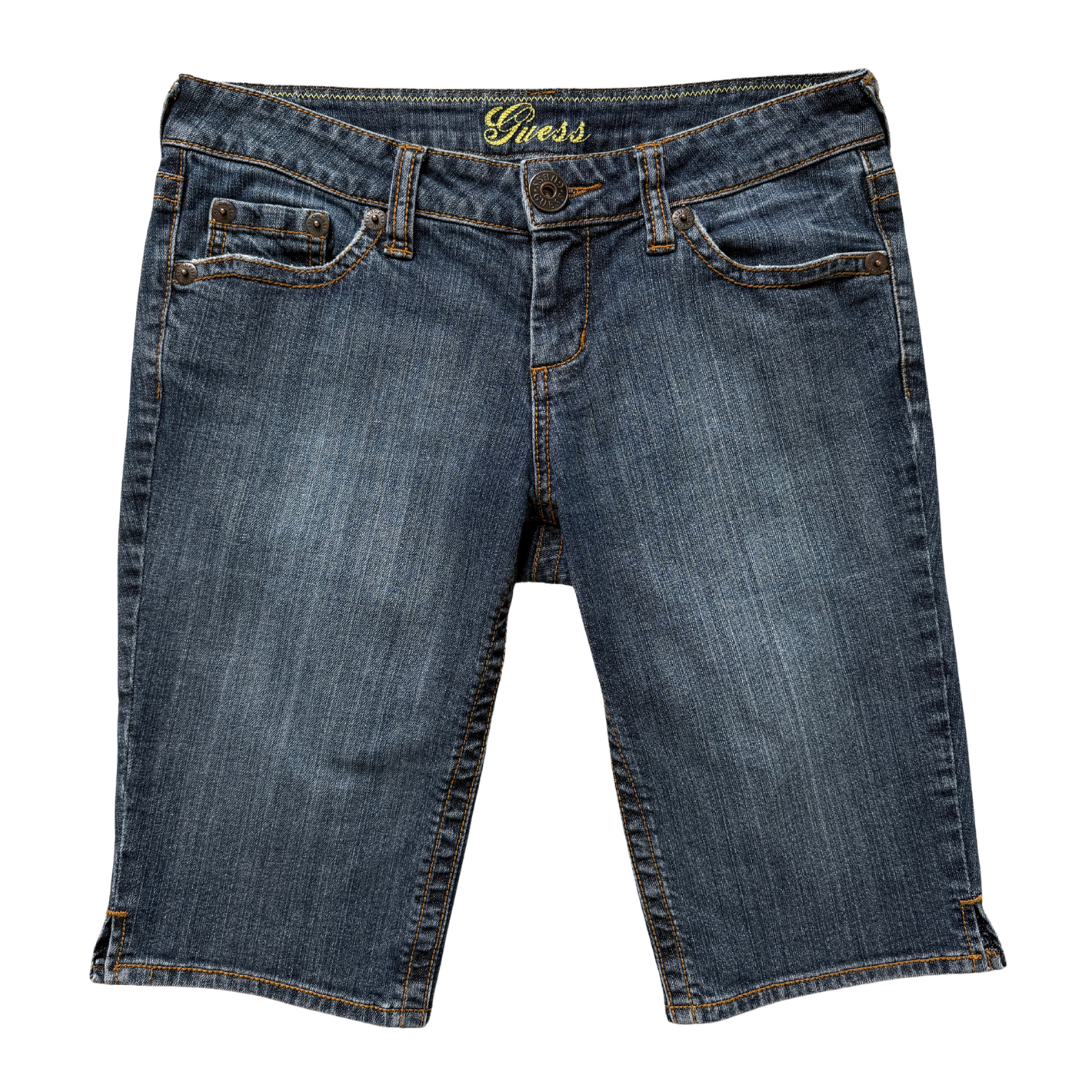 Vintage Y2K Guess Mid-Wash Stonewash Jorts | 28