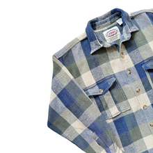 Load image into Gallery viewer, Men&#39;s International News Plaid Cotton Jacket / Shirt | Extra-Large
