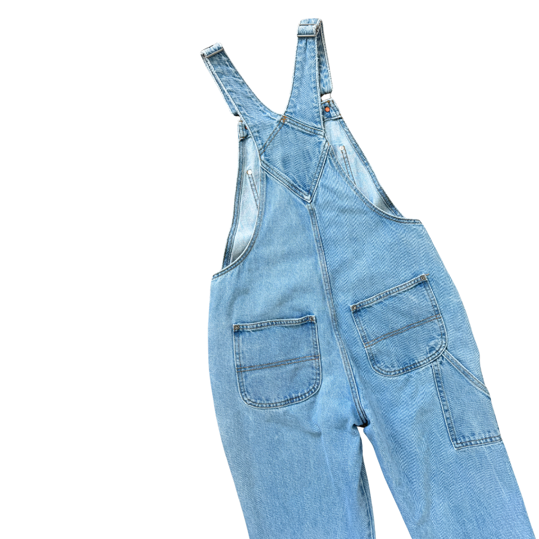 Old Navy Light Wash Denim Overalls | Extra-small / Small