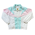 Vintage 80s-90s Niccolini Pink and Blue Pastel Windbreaker | Extra-Large / 2X