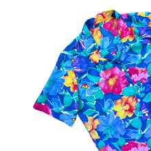 Load image into Gallery viewer, Multicolored Bright Floral Blouse | Medium-Large
