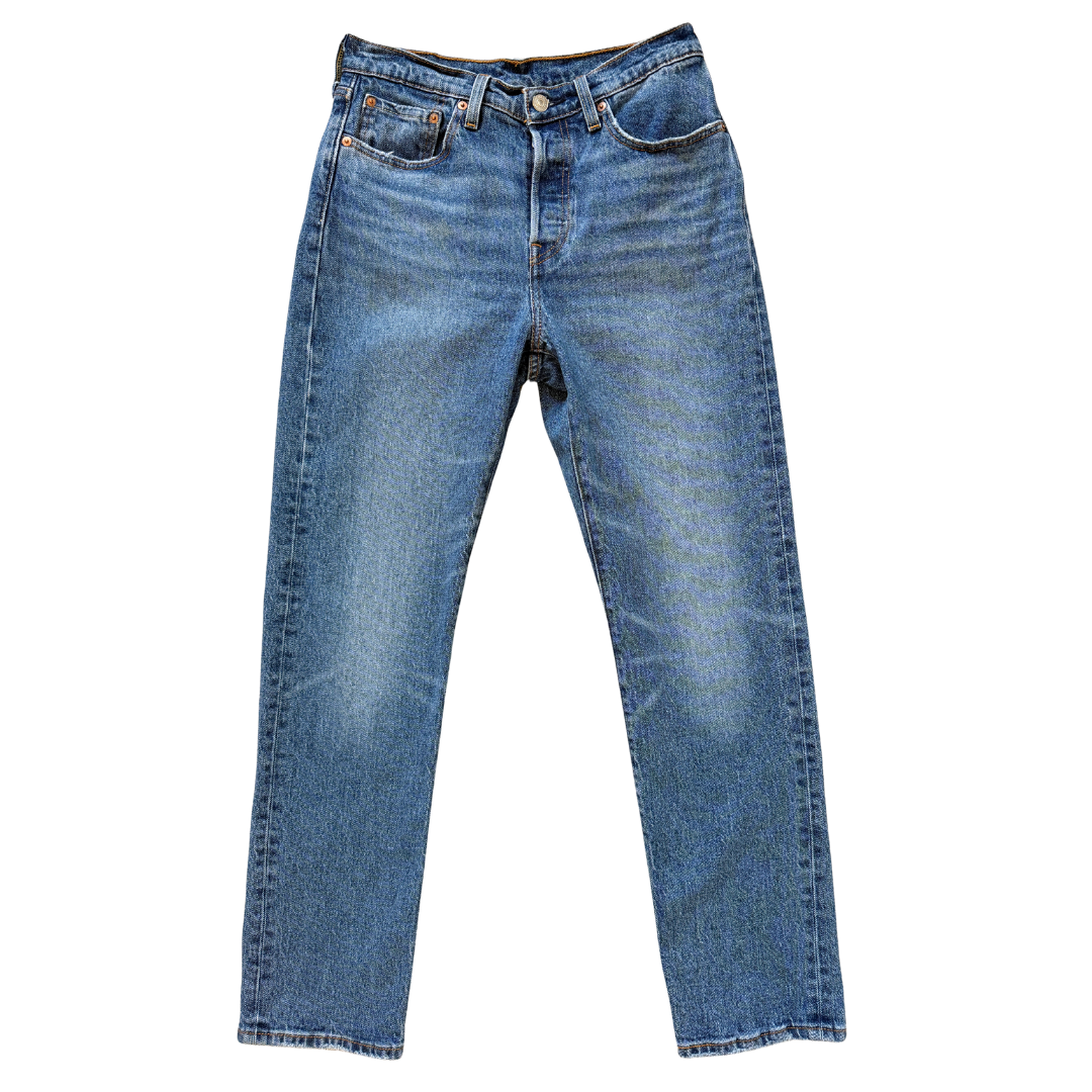 Mint Levi's 501 Original Fit Jeans (Worn in Indigo) | 27