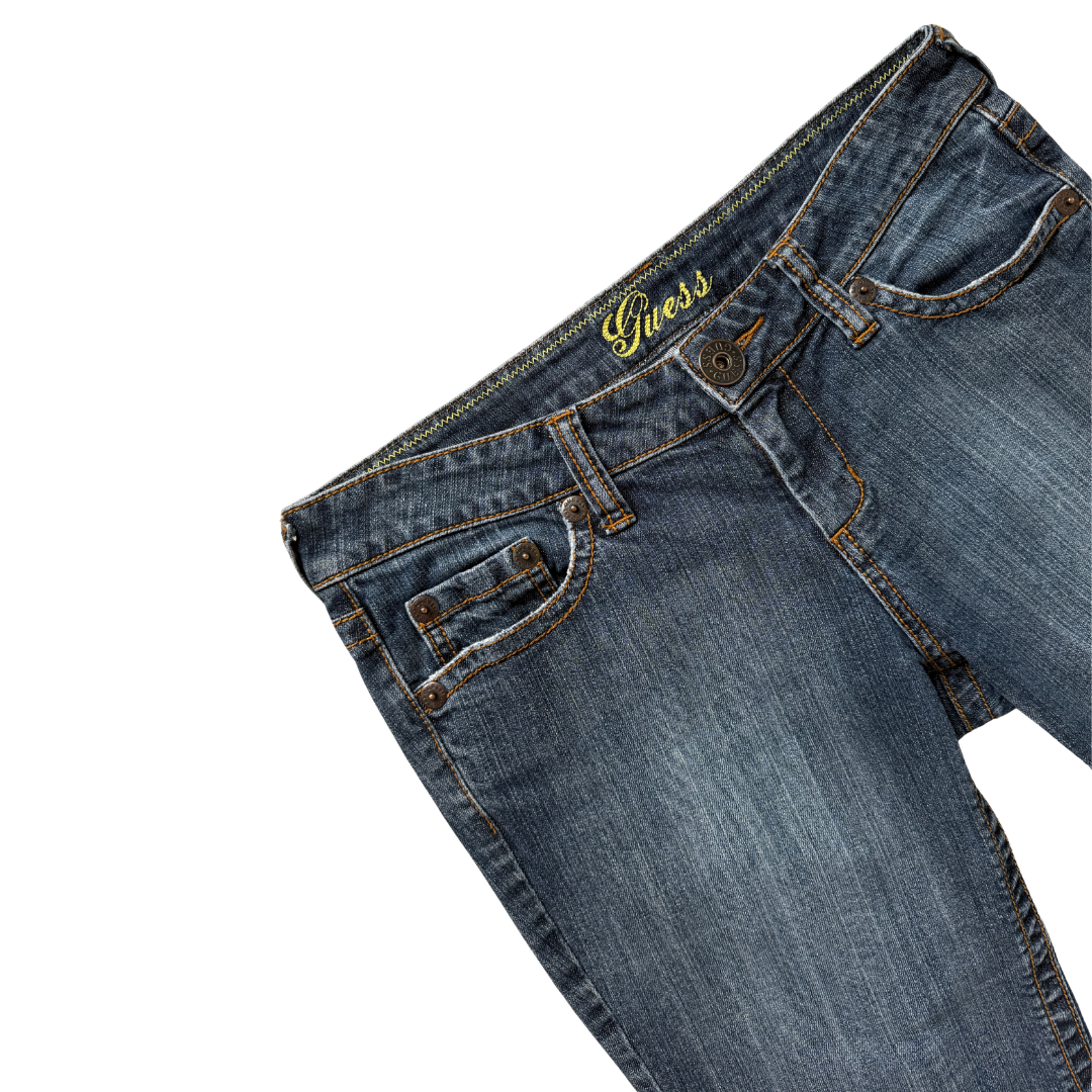 Guess Mid-Rise Stonewash Jorts | 28