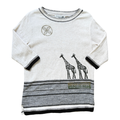 Vintage 90s- Y2K Studio Genuine Cotton Giraffe Shirt | Medium - Large