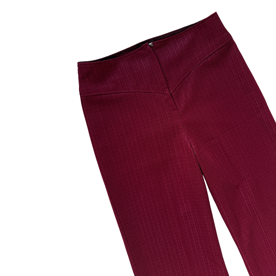 Burgundy Dress Pants | Small