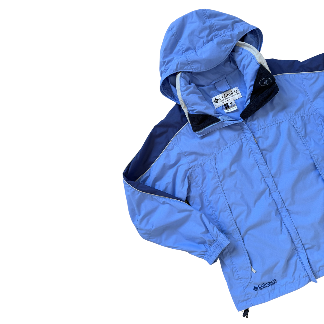 Columbia Periwinkle Blue Windbreaker | Medium