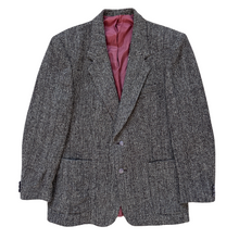 Load image into Gallery viewer, Vintage 1980s-1990s Men&#39;s Brown Harris Tweed Blazer | Medium-Large

